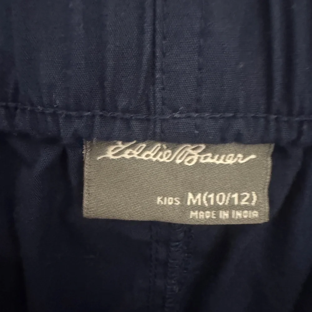 Eddie Bauer White and Navy Tropical Kids Matching Set
